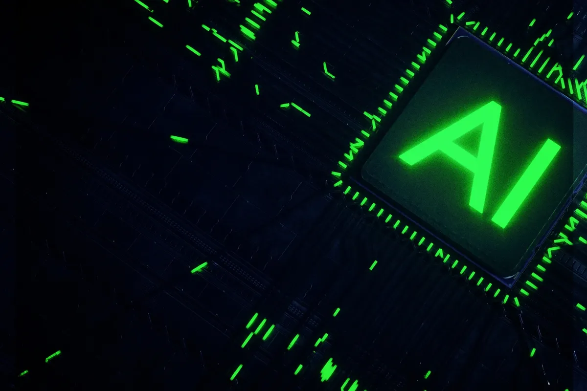 AI technology background representing Gulktech innovation